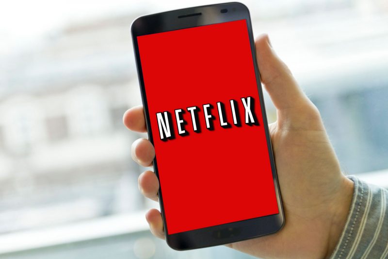 Smartphone con Netflix