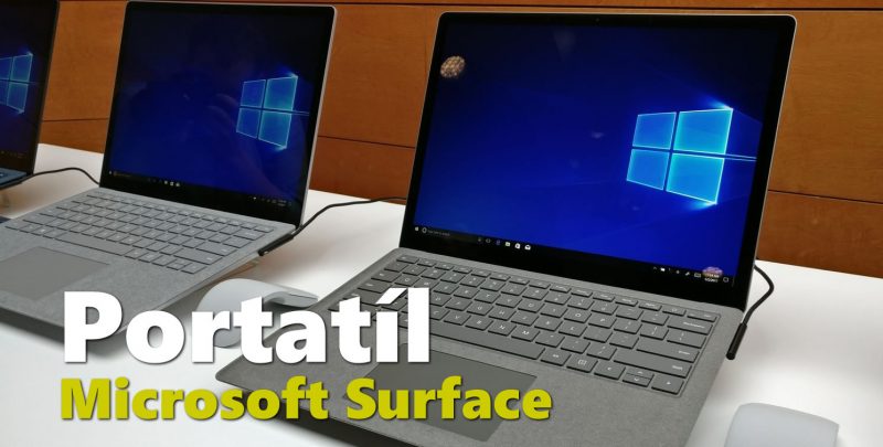 Microsoft Surface Laptop Portada