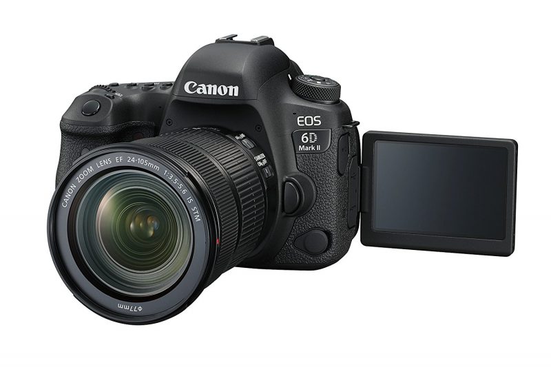 Frente de la Canon EOS 6d Mark II