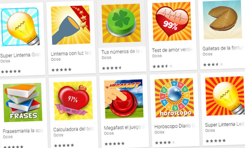 Apps en la Play Store