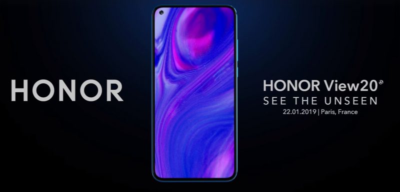 Frontal del Honor View 20