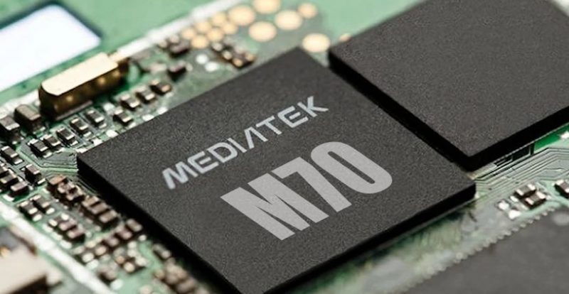 Mediatek M70 con 5G