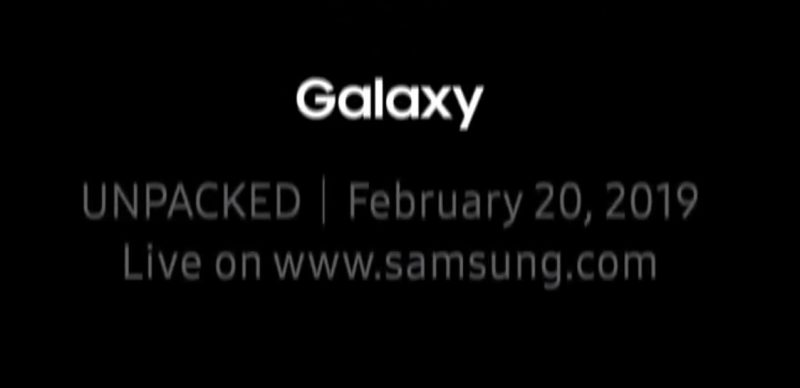 Presentación del Samsung Galaxy S10
