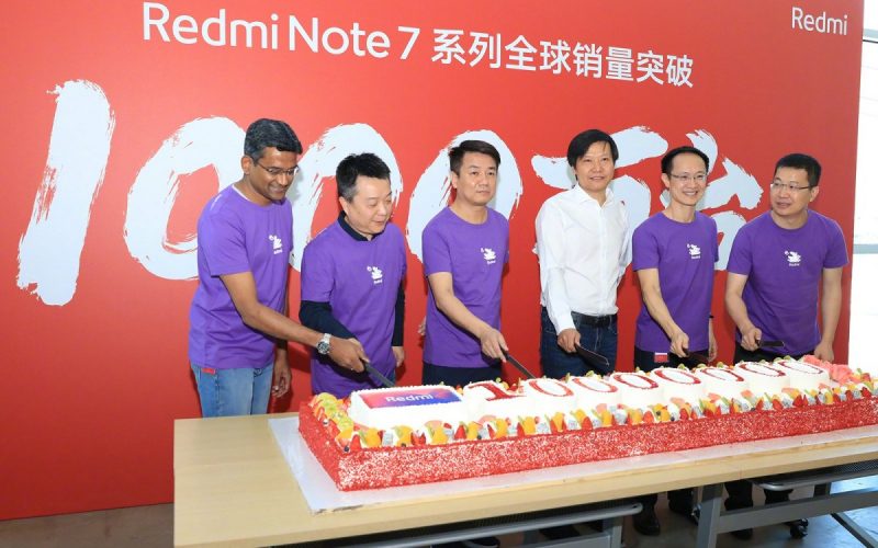 Celebración ventas Redmi Note 7