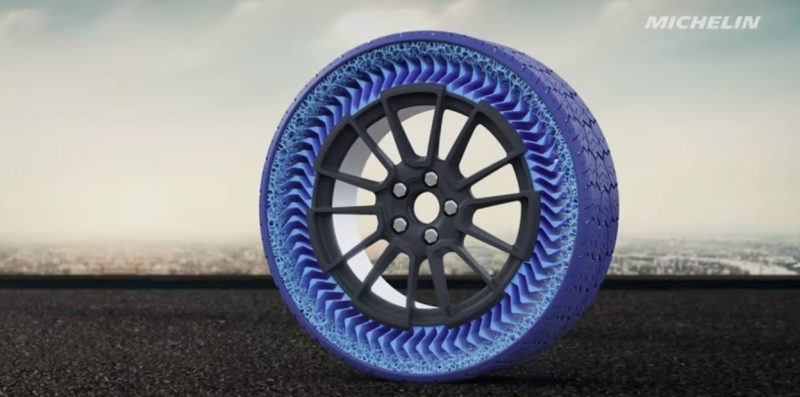 Neumático sin aire Uptis de Michelin